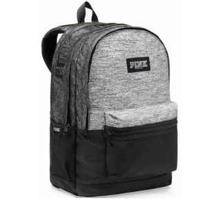Victoria’s  Secret VS Pink Backpack Bag gray black